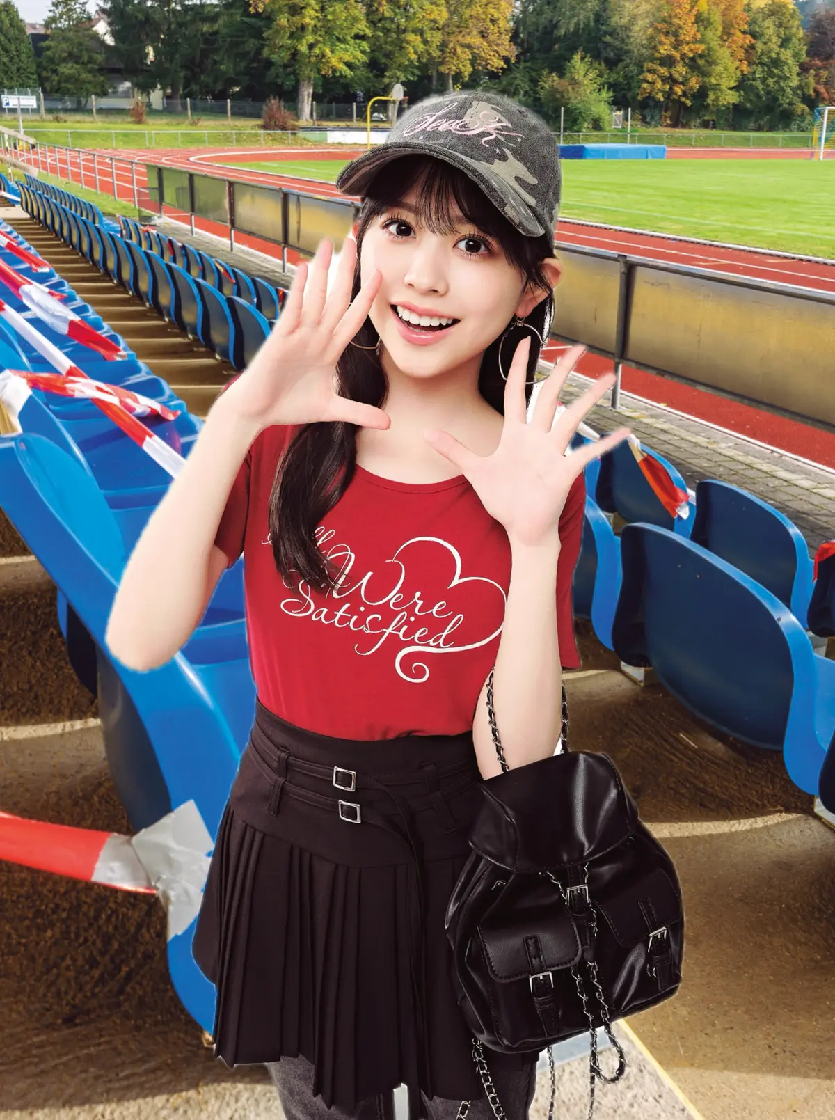 day10　サッカー部の応援！  サッカーしてる青柳くん、かっこよすぎ!! しかも試合の後、お祭り一緒に行こうだって♡ これってデートってことでいいよね⁉