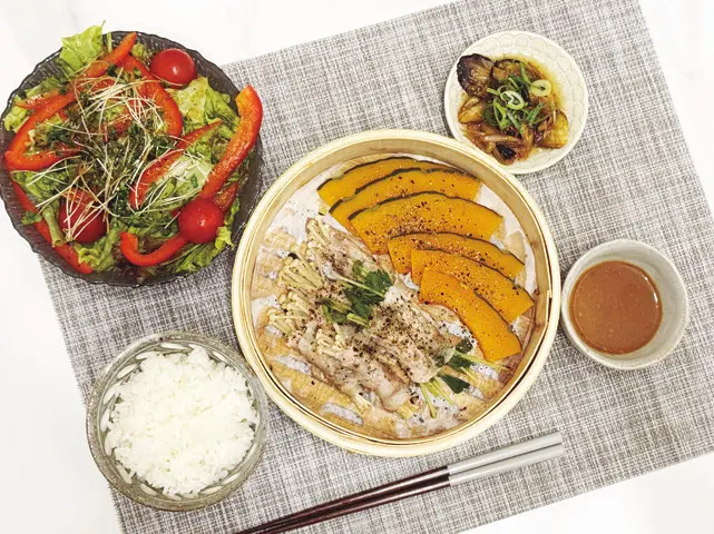 せいろ蒸しにハマってます！