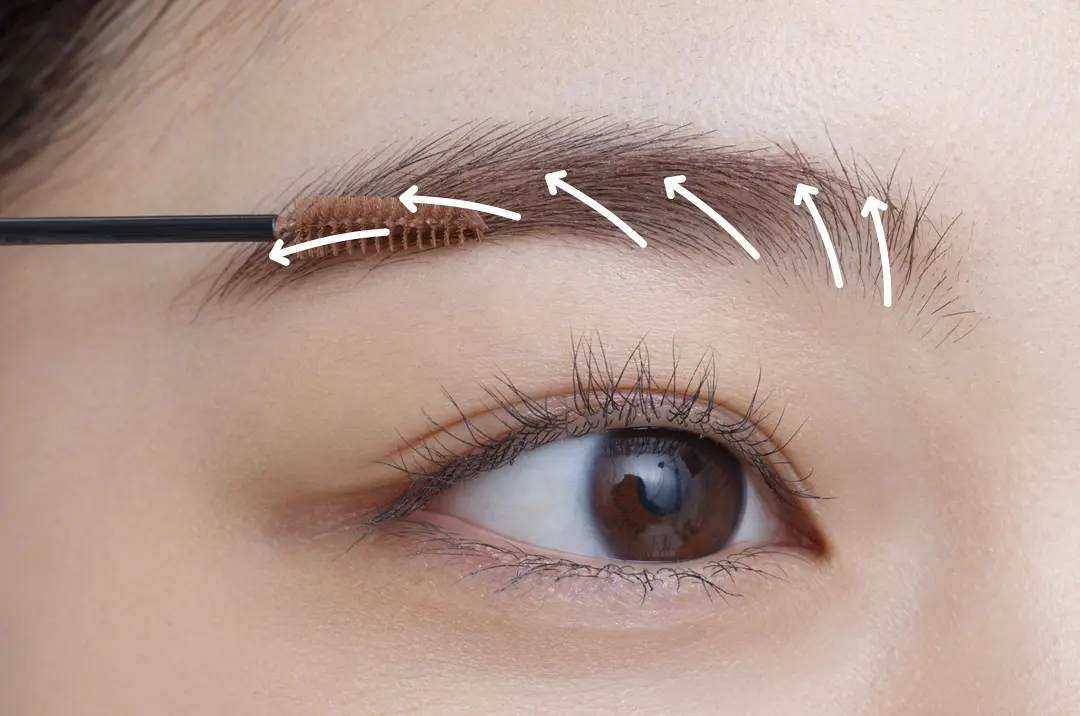 for WEEKEND：眉毛の描き方４