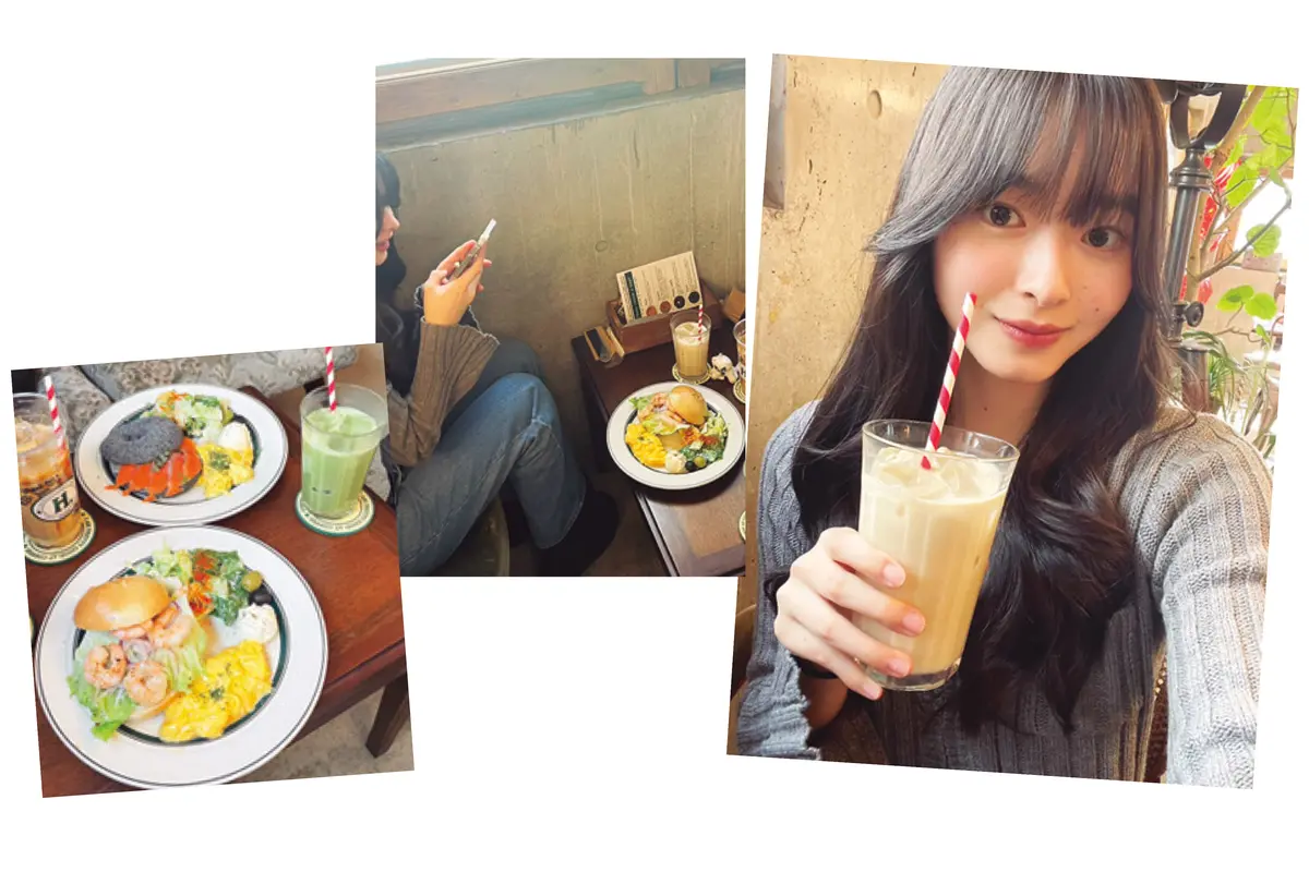 滝口芽里衣は気になってたカフェへ