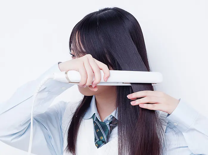 頭頂部の毛は生えぐせの方向に