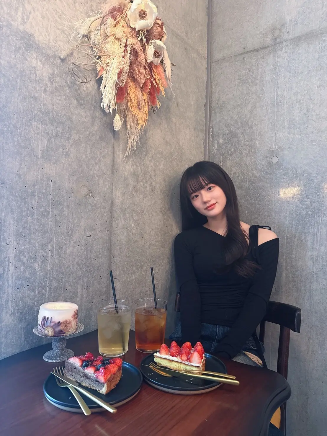 中島ブログ　カフェの中