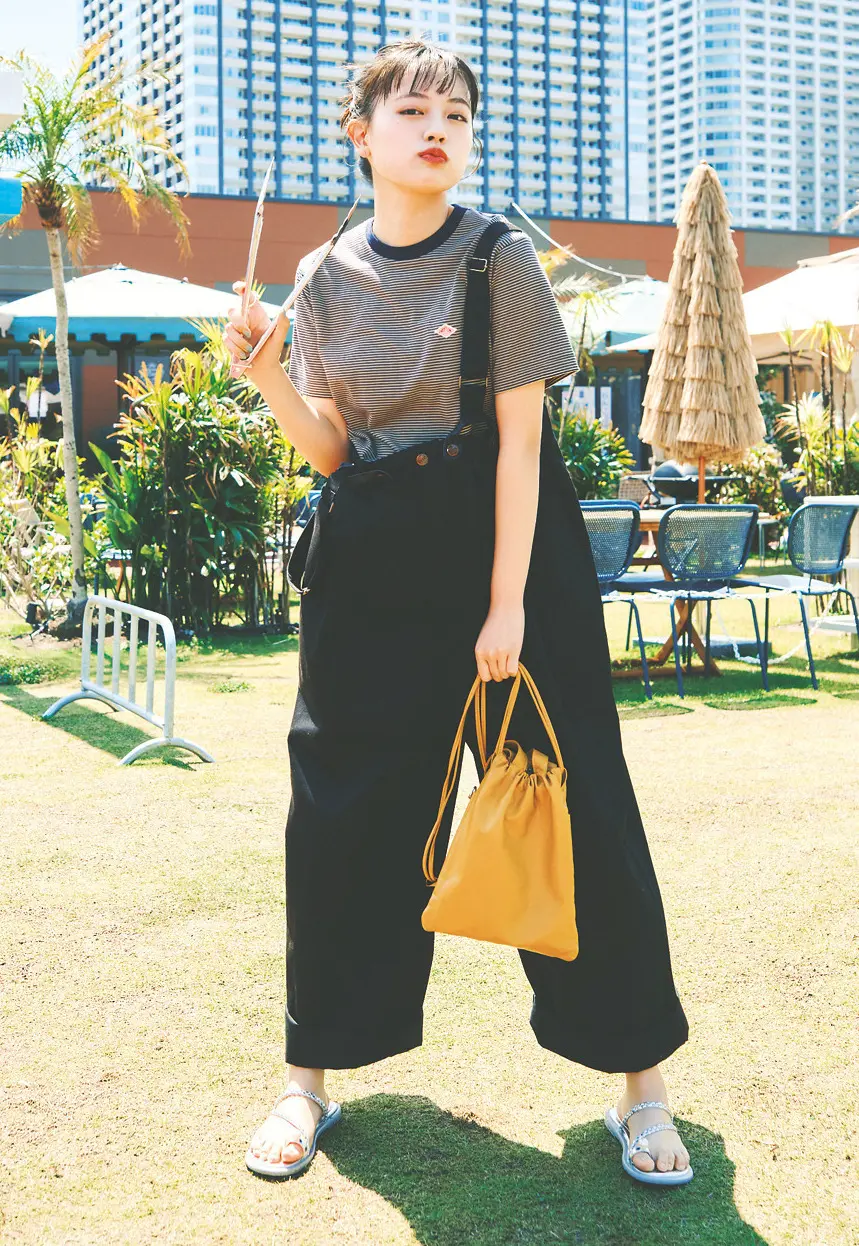 上坂樹里　BBQコーデ