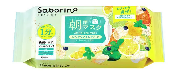 サボリーノ 目ざまシート N CS26 292ml 30枚入￥1540（限定品）／BCL