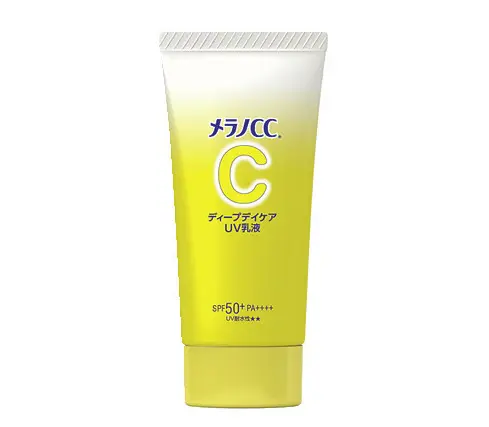 メラノCC ディープデイケアUV乳液 50g￥1210／ロート製薬