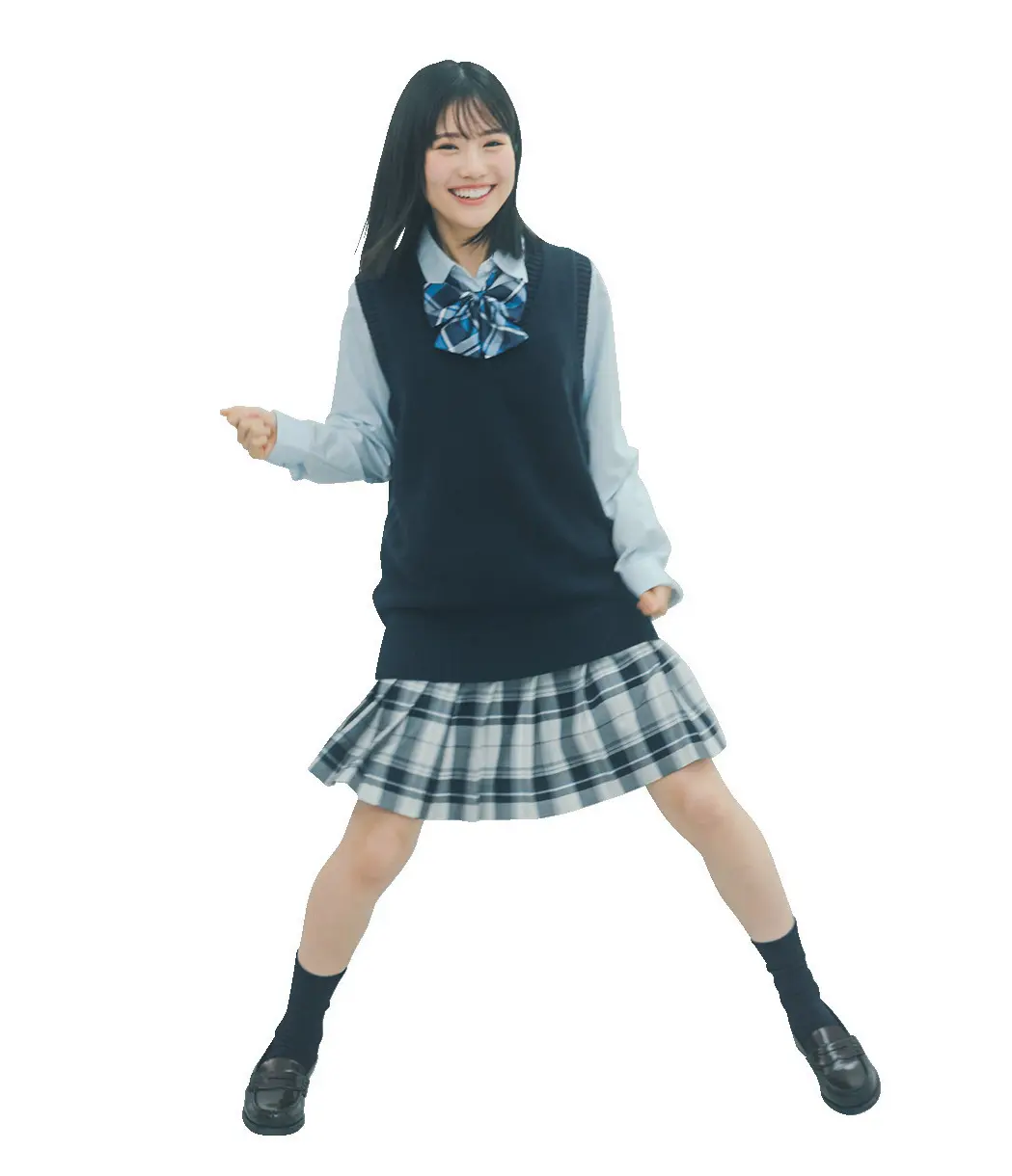 増田三莉音さん 制服2