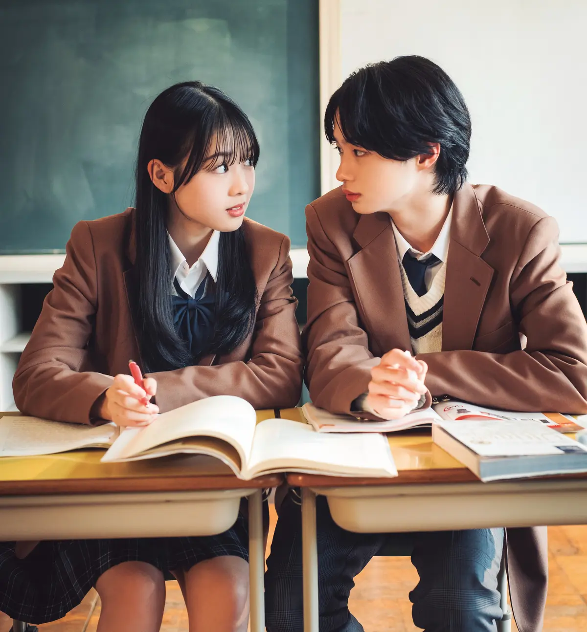 1位　放課後の教室でふたりっきりの勉強会