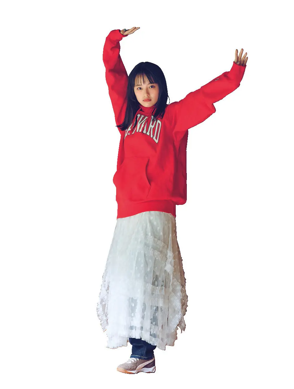 上坂樹里　全身