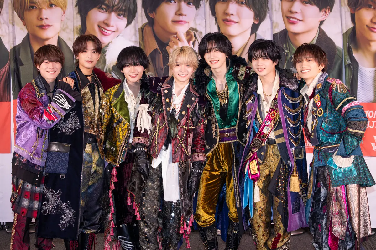 なにわ男子　コンサート写真１
