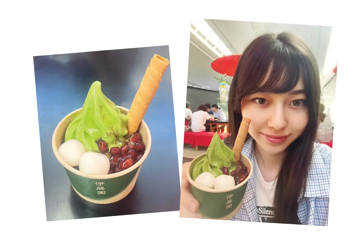 石川花は大好きなアイスクリームをごほうびに