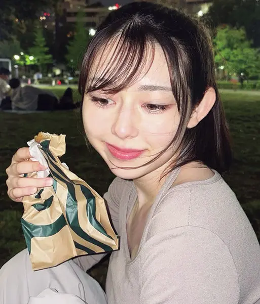 石川花はお散歩が大好き