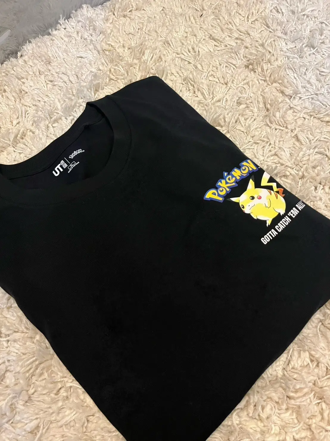 高比良由菜『ユニクロ』のポケモンコラボTシャツ