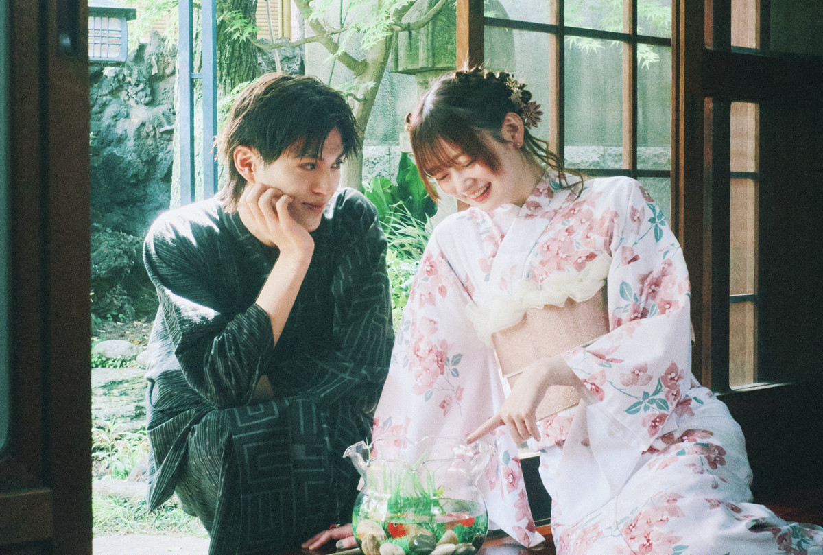 簡秀吉くん×高比良由菜の浴衣デート♡【こまかすぎるカップル胸キュン