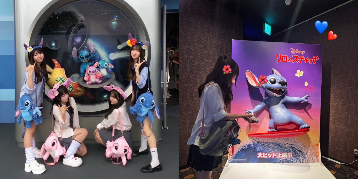 今JKの間でスティッチがアツい！ 夏休みに撮りたい映え撮フォト