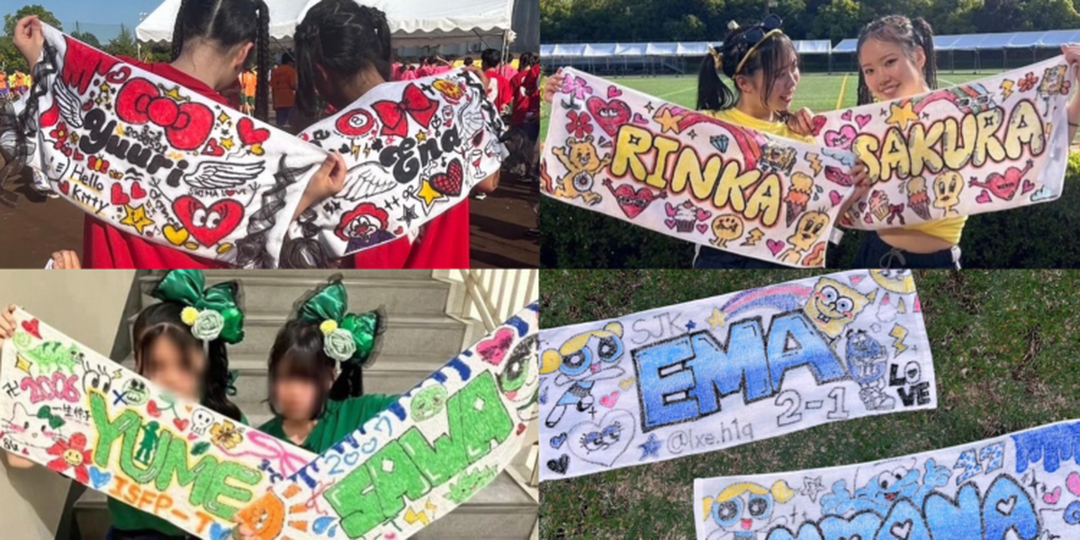 JK 体育祭 文化祭 デコ 落書き タオル 女子高生 JKのトレンド】デコクラT・デコタオル大特集! 文化祭・体育祭で盛れる