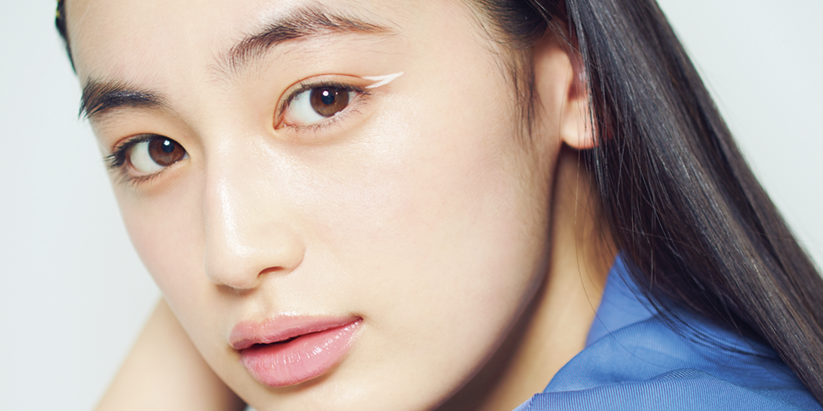 アイライナー おしゃJK注目！ 白アイライナーでつくる即効モード顔 | Seventeen-Web