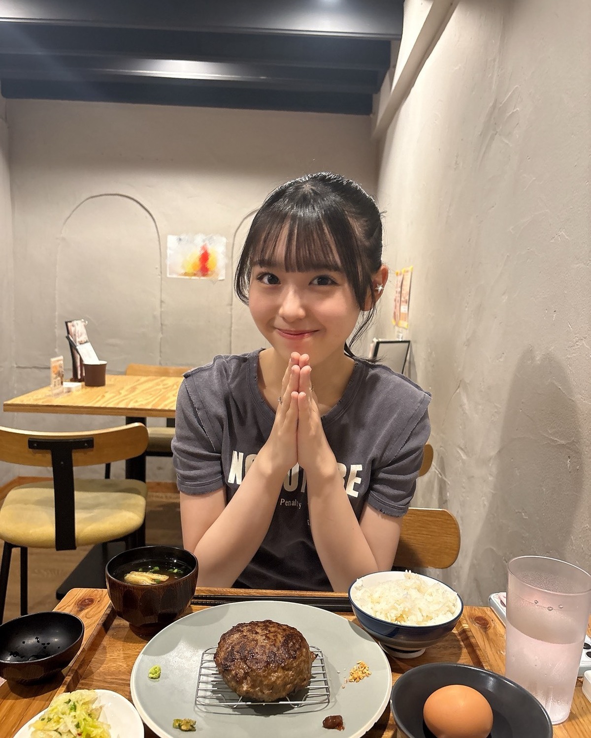 【宮迫翠月】大好きなハンバーグ