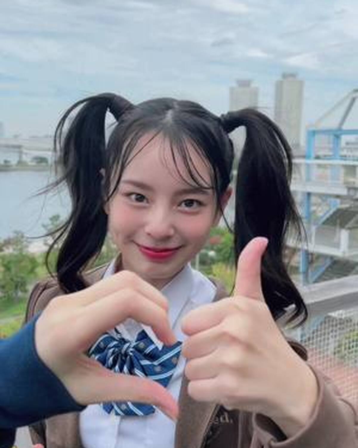 舞羽のこと好き？🥺🫶🏻 @小國舞羽(まう) #小國舞羽 #jk #ジョイポリス #ツインテール #可愛い女の子