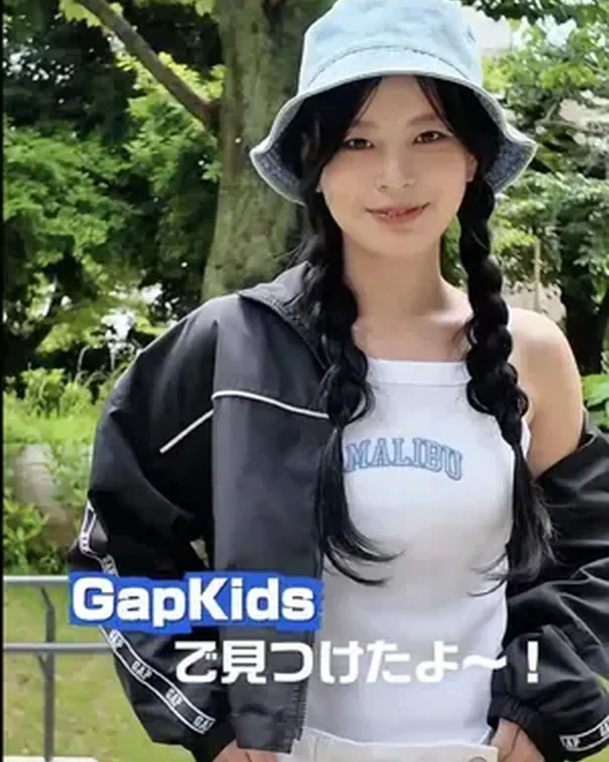 STモデル小國舞羽のファッションチェック🔍 最近GapKidsにハマってるらしい👖✨ その理由は…？ どのコーデが気になったかコメントで教えてね👇💖 #PR #gapkids #ファッションスナップ