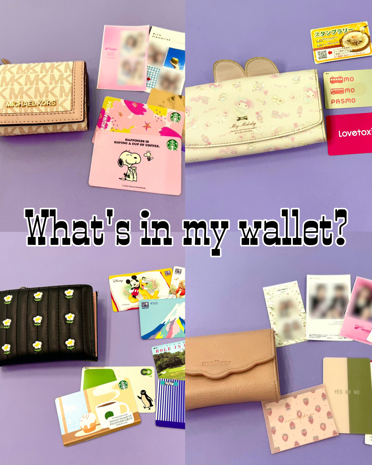 超貴重！　JKのリアルなお財布の中身をのぞいてみた☆