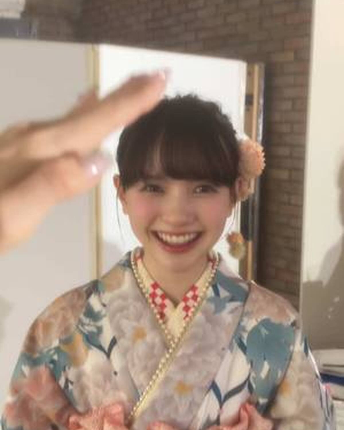 難しかった🥹💗🙂‍↕️ #松本麗世 #河村ここあ #葛西杏也菜 #振袖 #振袖ヘア @河村ここあ @松本麗世🧸️️️⛅️ @葛西杏也菜