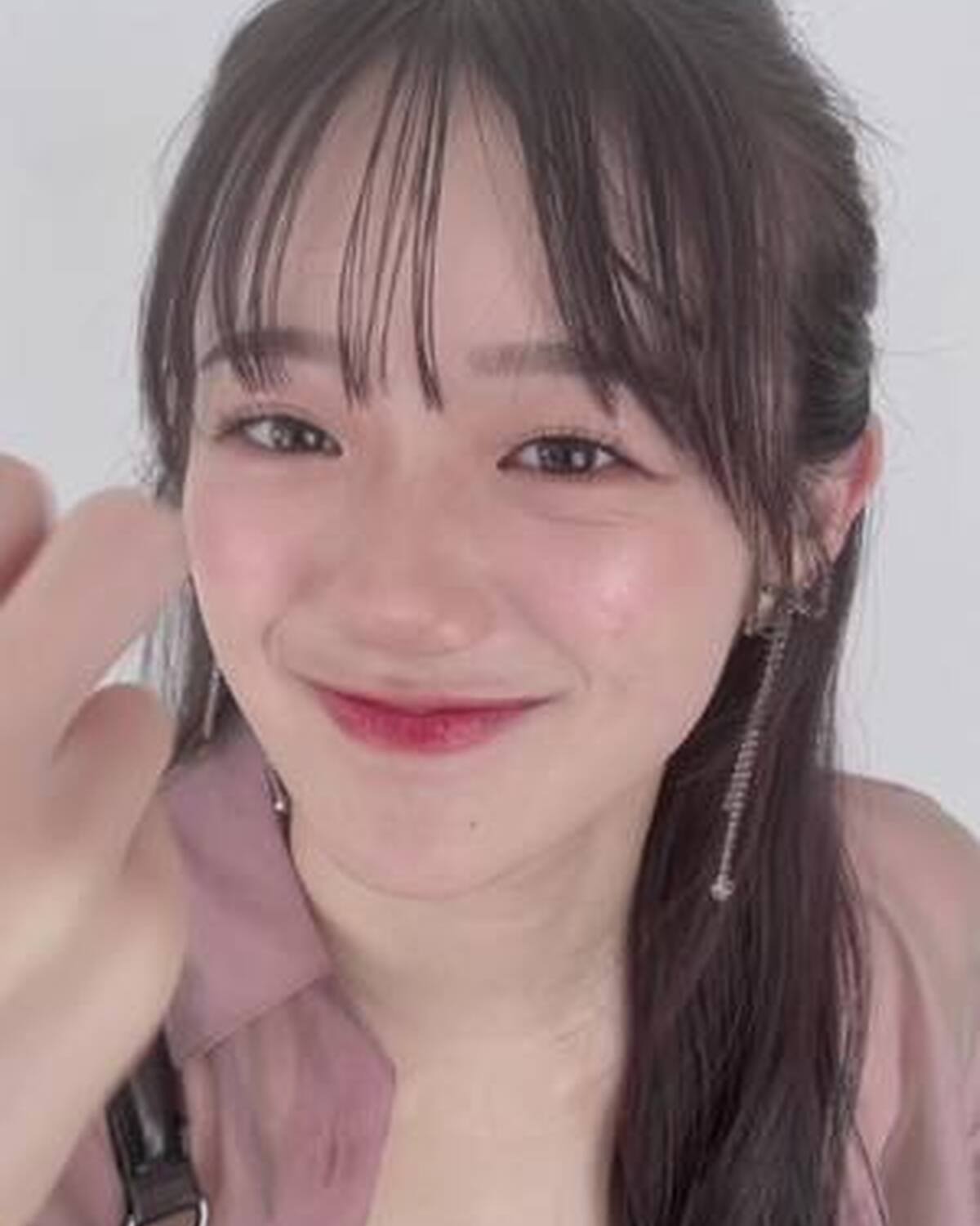 @中島瑠菜 👼🏻💓 ブラック×ピンクなコーデ🥺🎶 #Seventeen #STモデル #可愛い #中島瑠菜 #コーディネート　