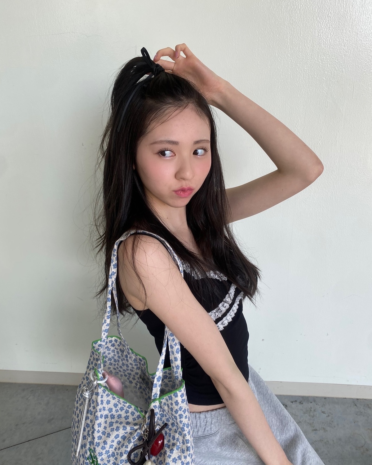 GAL⭐︎MISA🌺💖ちょっとレアなギャルっぽ美沙希👼🏻こういうファッションやメイクも気分だったりするみたい💫何枚目が好き？🫶🏻#Seventeen #セブンティーン #ST夏号 #雑誌 #ファッショ