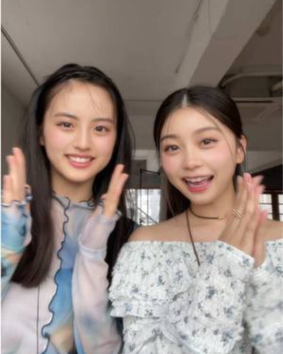 あいゆうな👭🏻🩵🤍 がんばって覚えたよ〜！！🥺 #Seventeen #セブンティーン #ST #雑誌 #ファッション雑誌  #稲光亜依 #竹下優名 #jk#竹下やゆjk #ljk #制服 #可愛い女