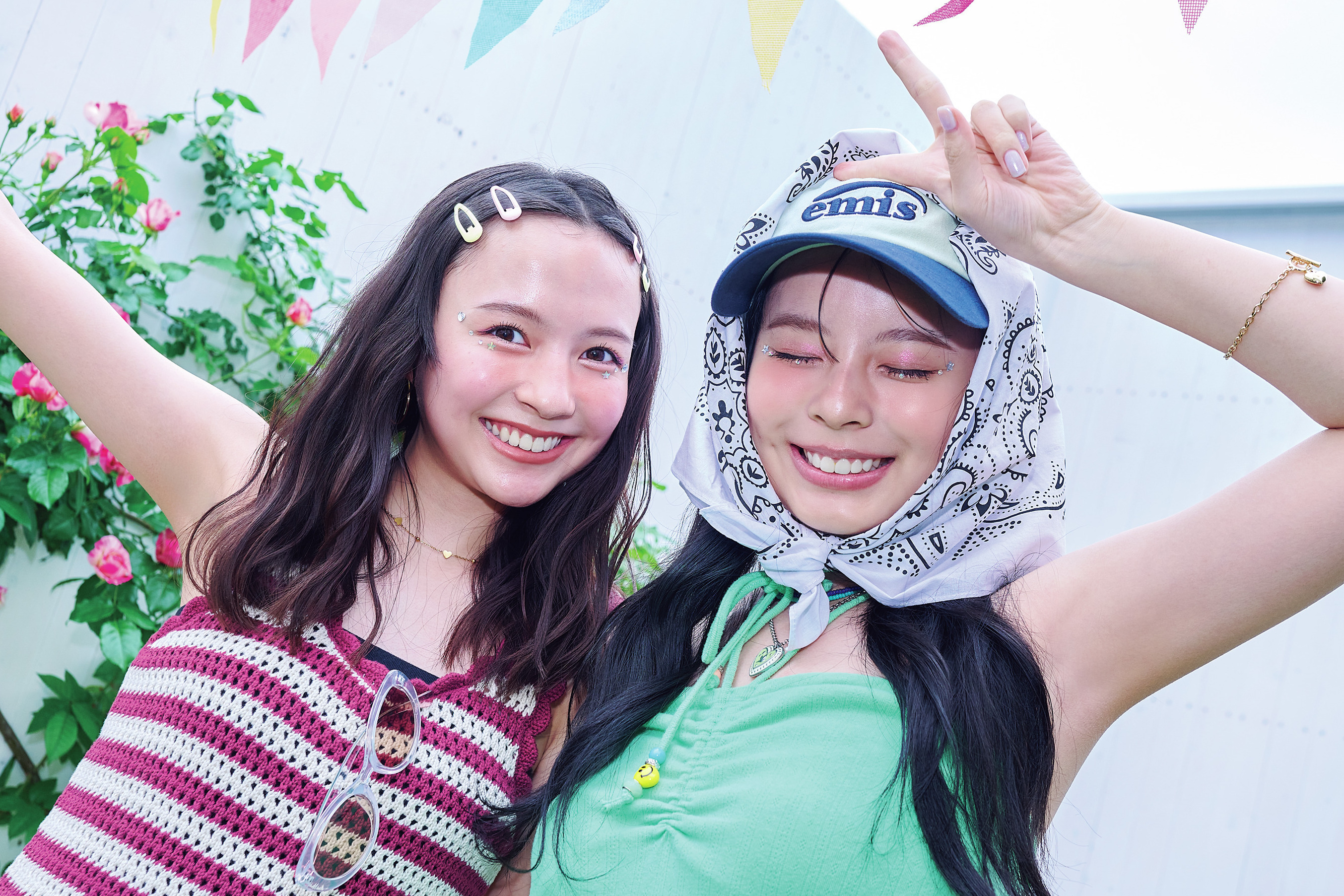 ド派手が正義！夏フェスに行く日のヘアアレHOW TO【イベント別・ヘアアレンジ】