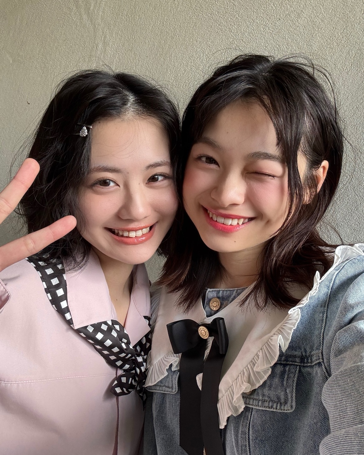 ℝ𝕌𝕂𝕀＆ℝ𝕌𝕀⊹₊⟡⋆˚⊹STのビタミンコンビ👩🏻‍❤️‍👩🏻💛🍋キラッキラな笑顔が可愛すぎる🌟#関谷瑠紀 #月島琉衣 #Seventeenモデル #STモデル #春コーデ