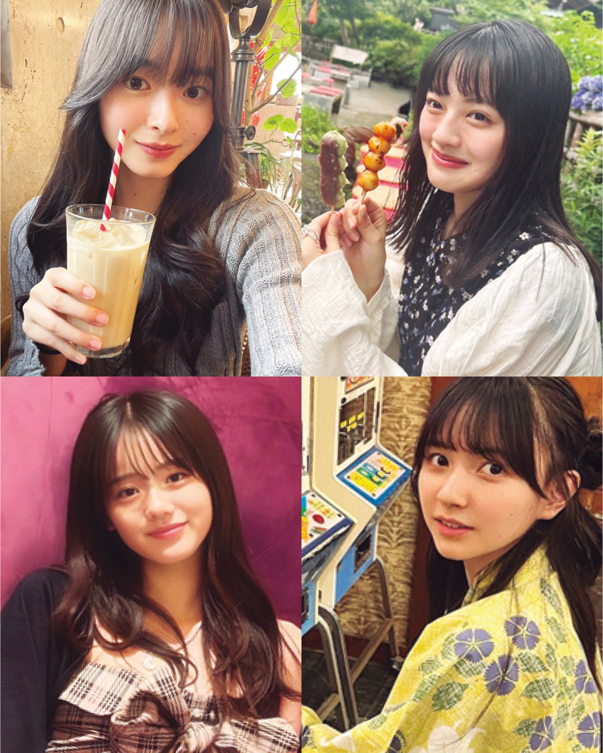 【STモデル自撮り】ごほうびにお出かけしてきたよ！〈上坂樹里・相羽星良・中島瑠菜・河村ここあ・滝口芽里衣〉