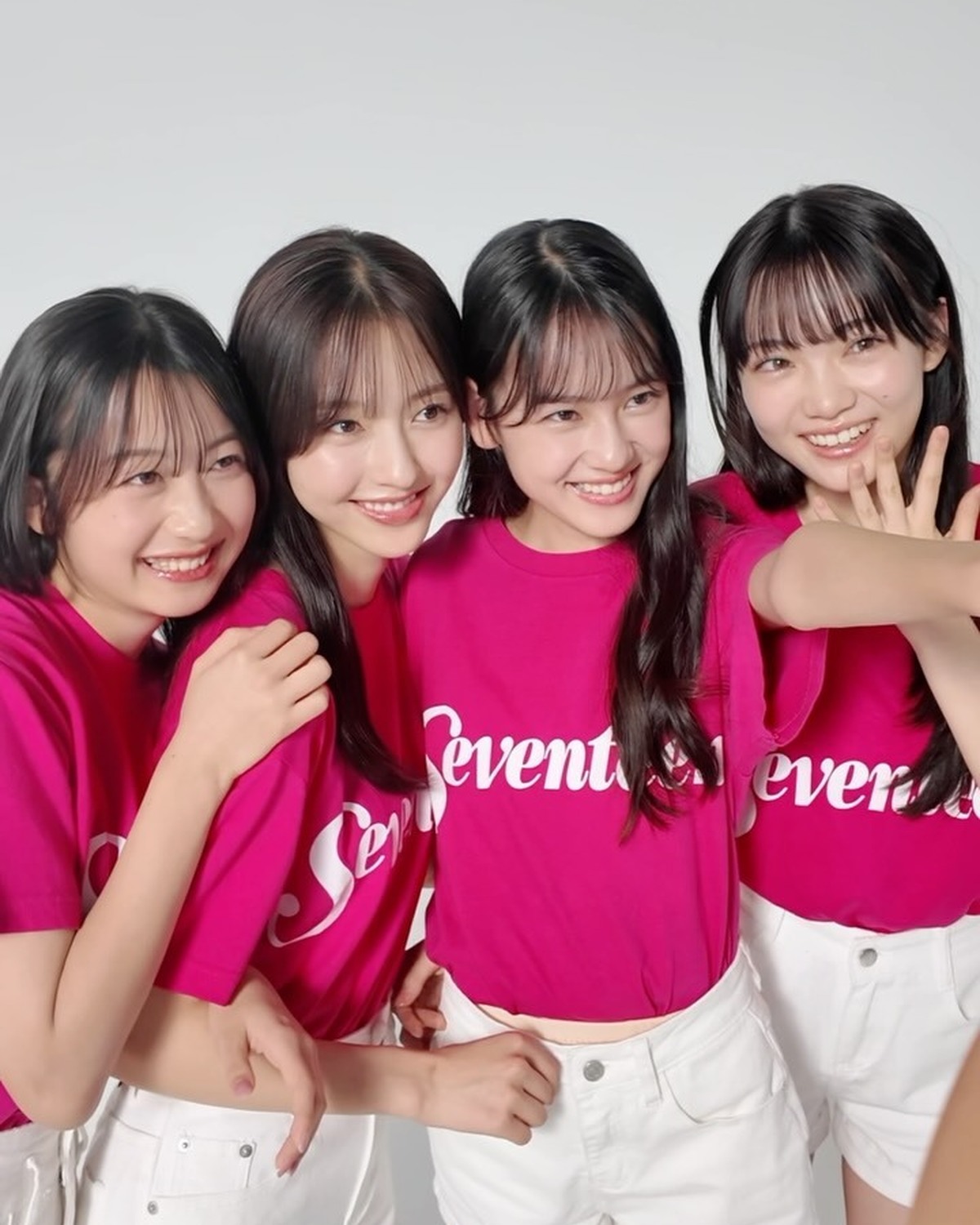 ミスセブンティーン2026💖お披露目写真の裏側🎥みんなで楽しく撮影しました📸🥰初めての撮影から息ぴったりだった4人💫これからの活躍が楽しみすぎるよね〜🥺🎶