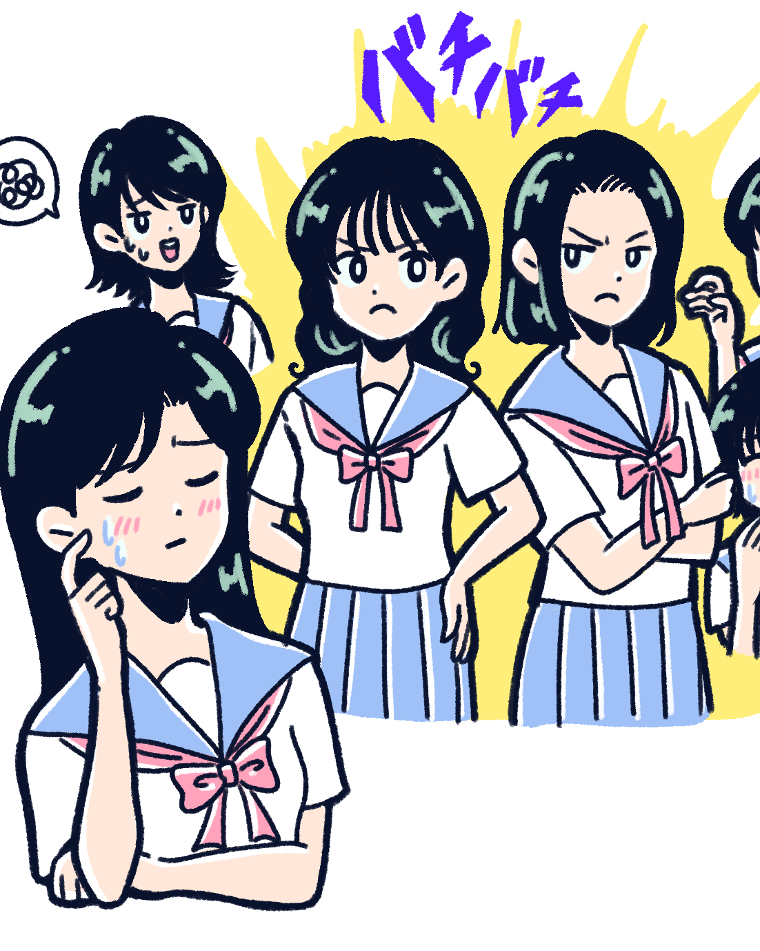 気になる汗染み、友人間のもめごと……ココロとカラダのお悩みにお答え！【JKのためのST保健室】