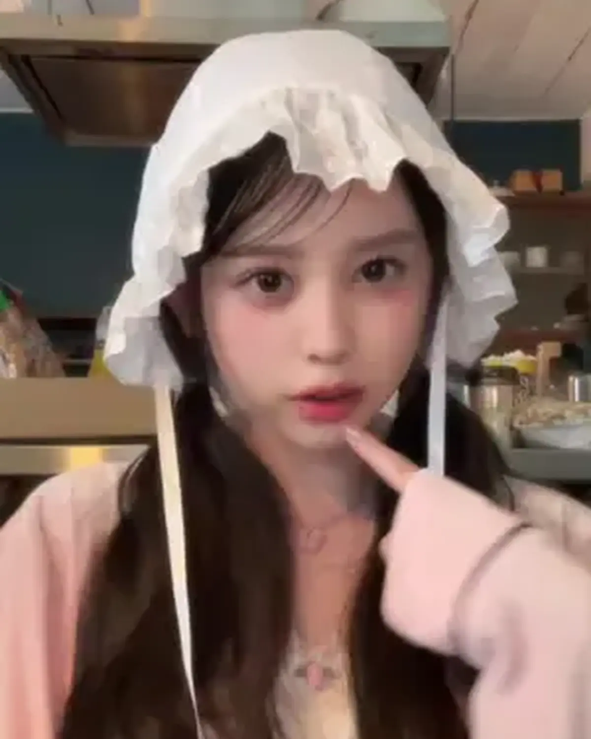 ツインテール×ばぶみ帽子🤍このコーデ似合いすぎでは？👼🏻🫧 @梶原 叶渚  #梶原叶渚 #かんちゃん #Seventeenモデル #高校生 #スターダスト　