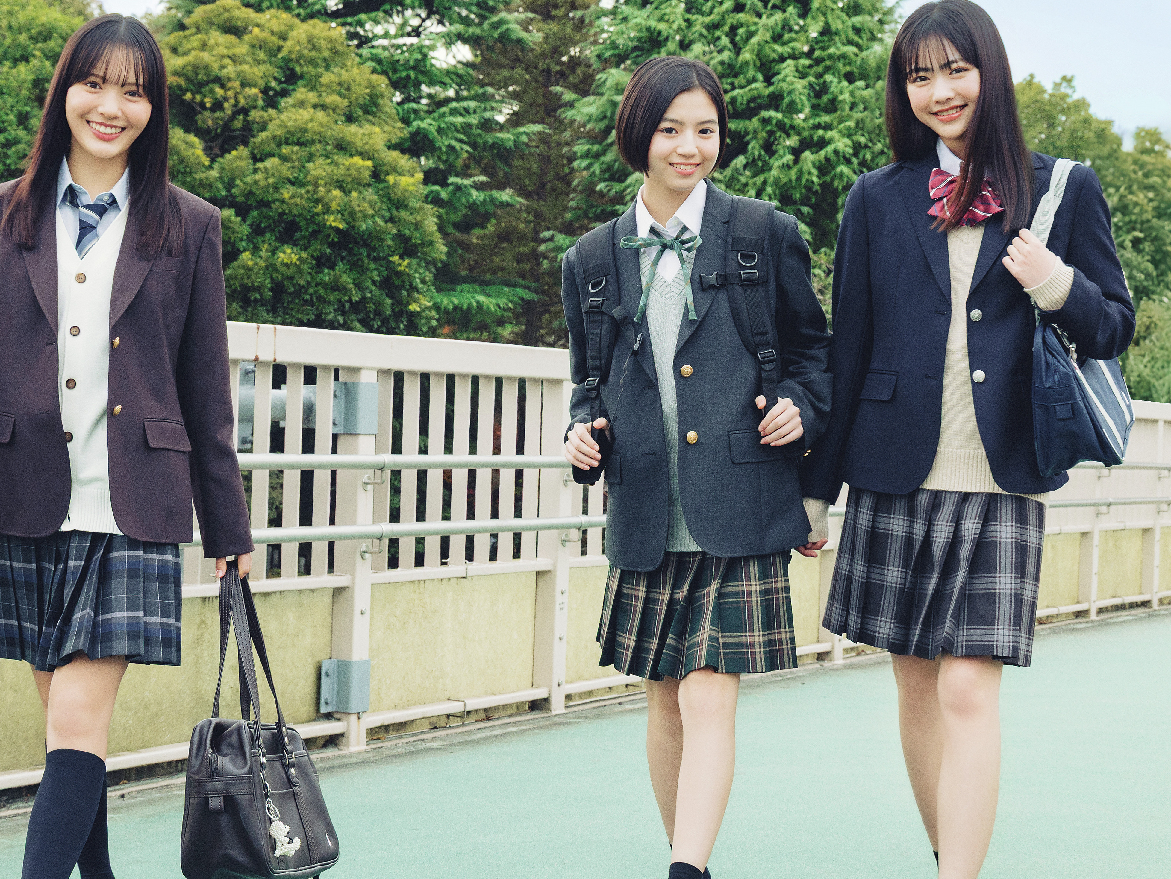 【学年別おすすめ制服コーデ】高1は王道清楚×ワタシらしく着こなしてみて！