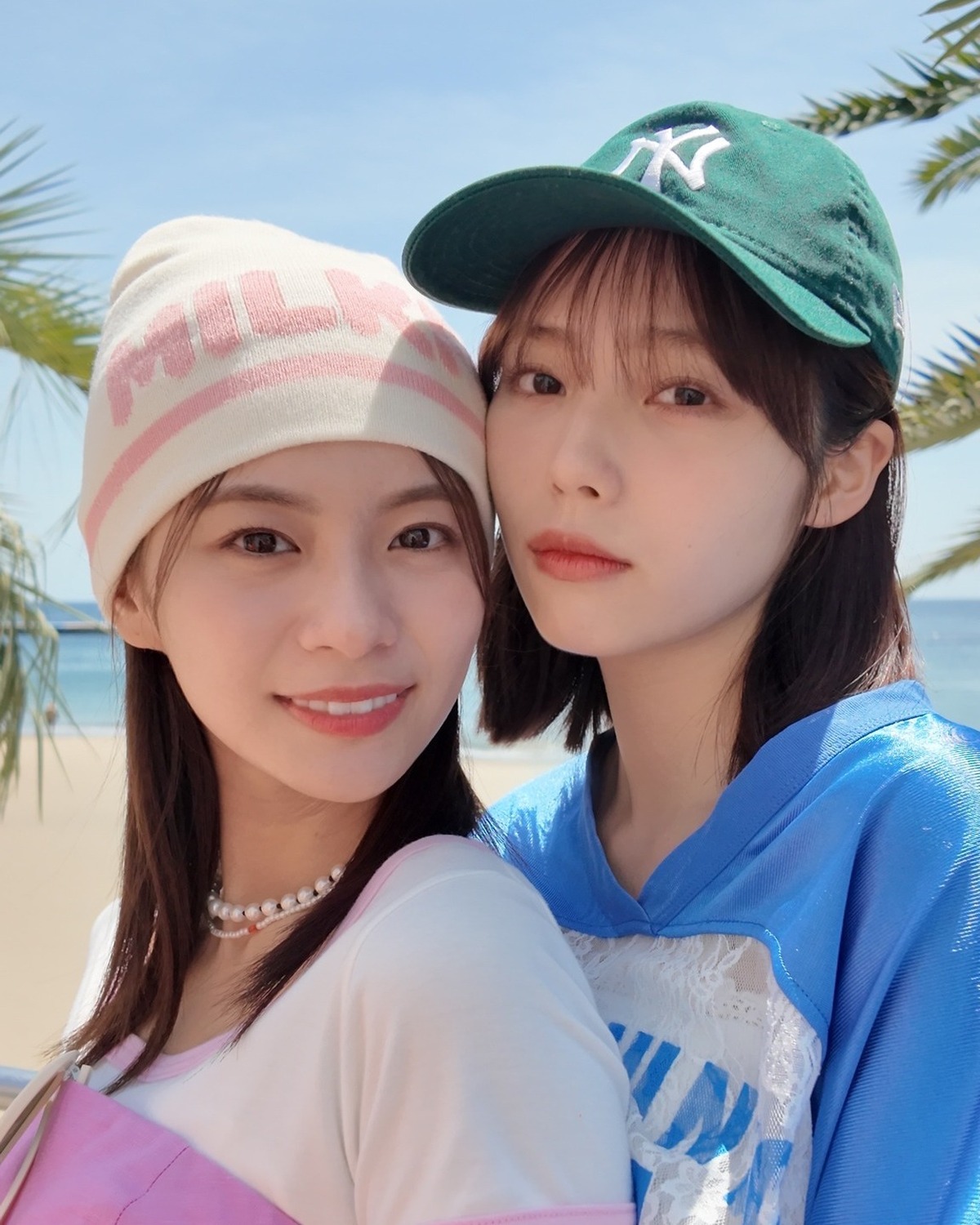 安定のりこしお👩‍❤️‍👩 密着して仲良しショット🩷🩵#Seventeen #Seventeen夏号 #Seventeenモデル #STモデル #STモ #表紙 #永瀬莉子  #秋田汐梨 #ミスセブン