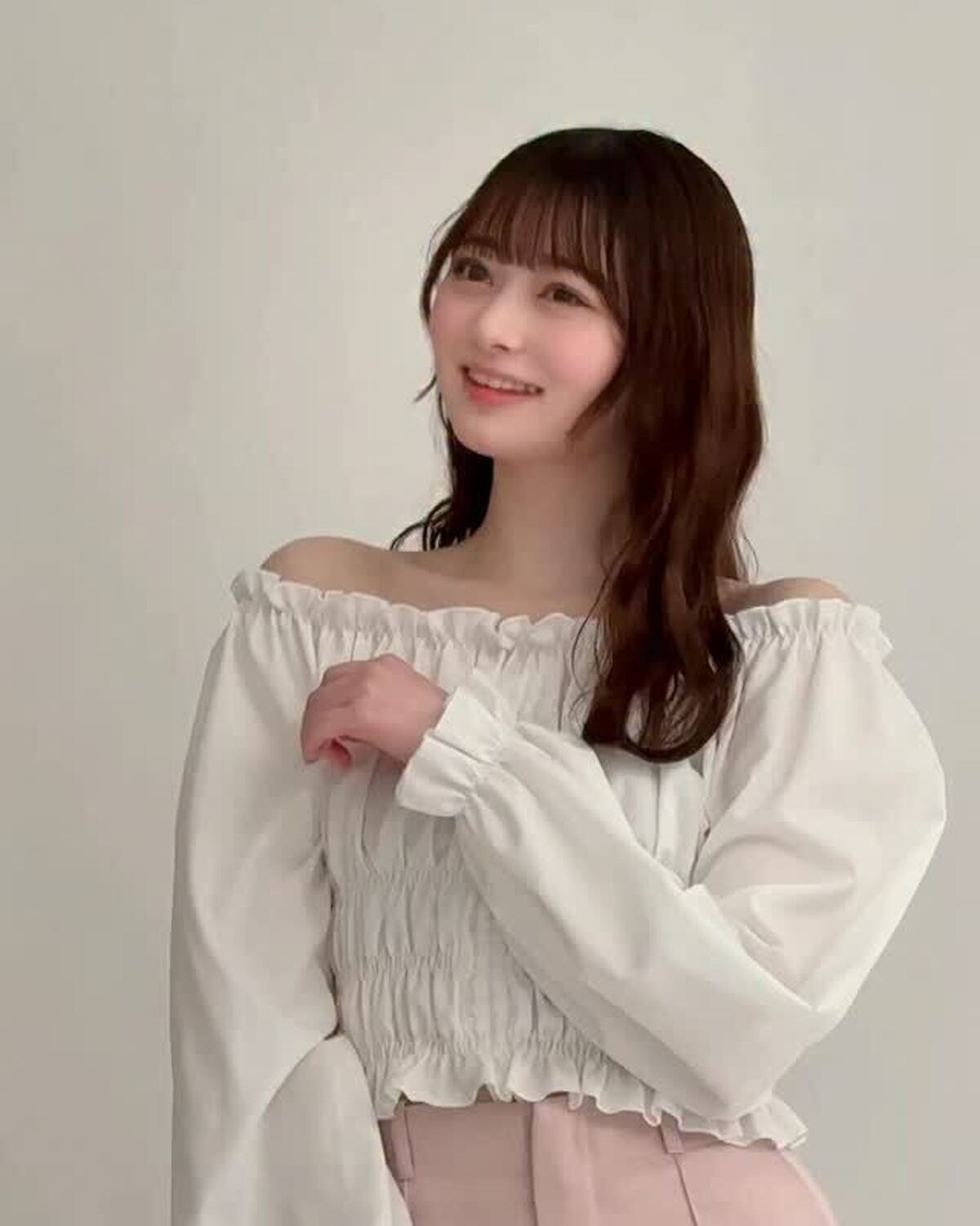 みんなの憧れ🤍プリンセスみたいなゆなな👸🏻🎀お肌の白さと透明感が理想すぎる…🫧#高比良由菜 #ゆなな #Seventeenモデル #STモデル #可愛い女の子