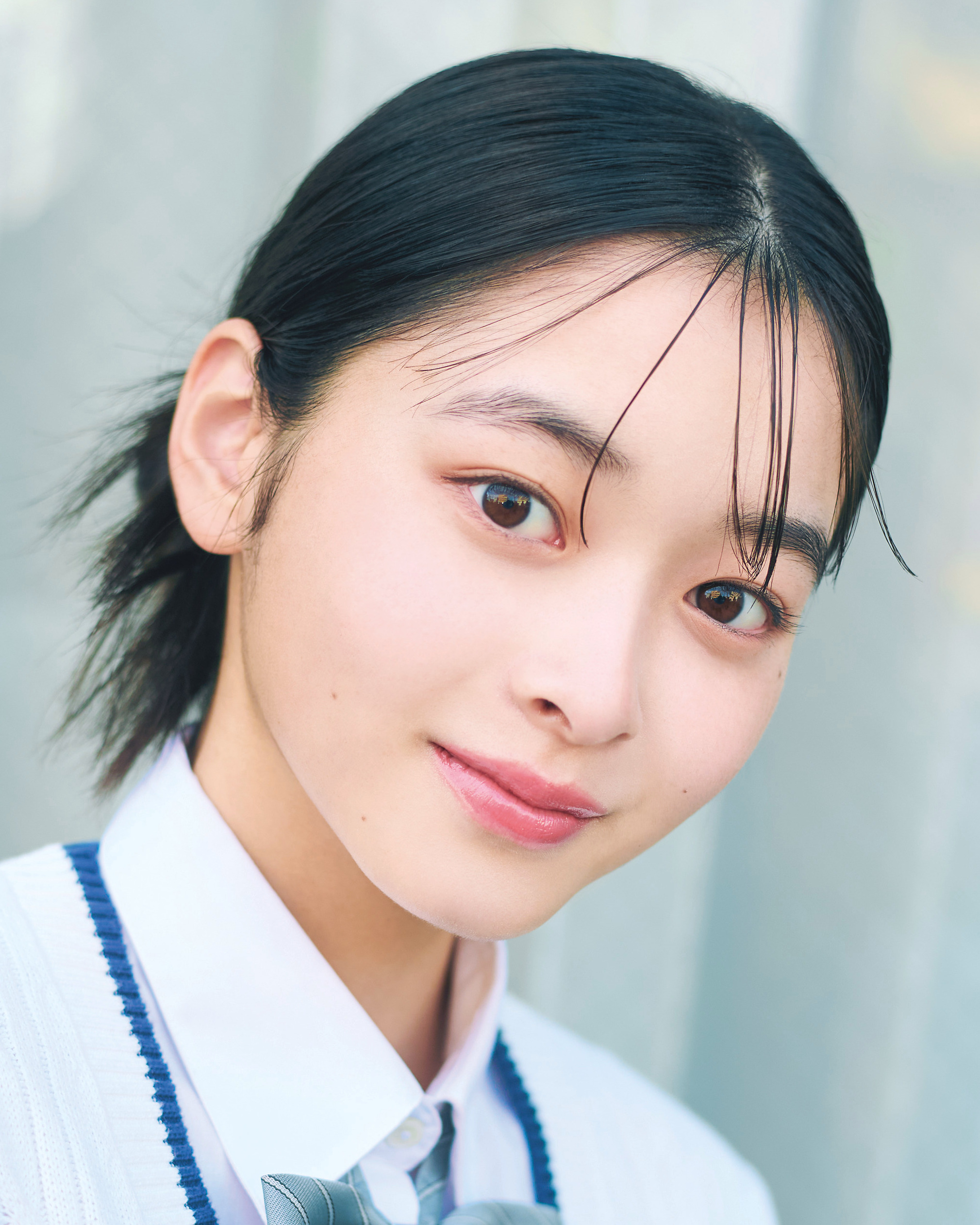 シースルーバング×カチモリ【黒髪でも盛れる学校ヘアアレHow to】