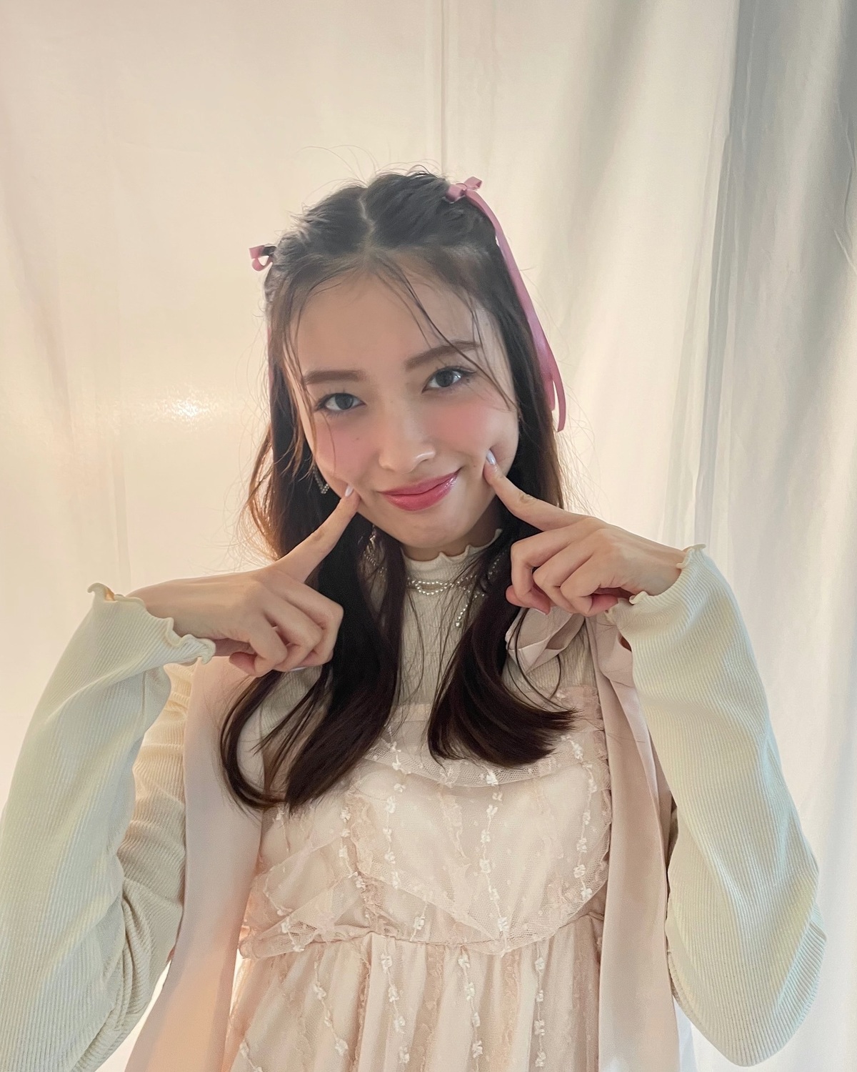 みずきちにぶりっ子ポーズをおねだり🥺💞スタッフのむちゃぶりにも照れながらやってくれたみずきちでした🎀 #セブンティーン #Seventeen #セブンティーンモデル #STモデル #モデル #オフショ
