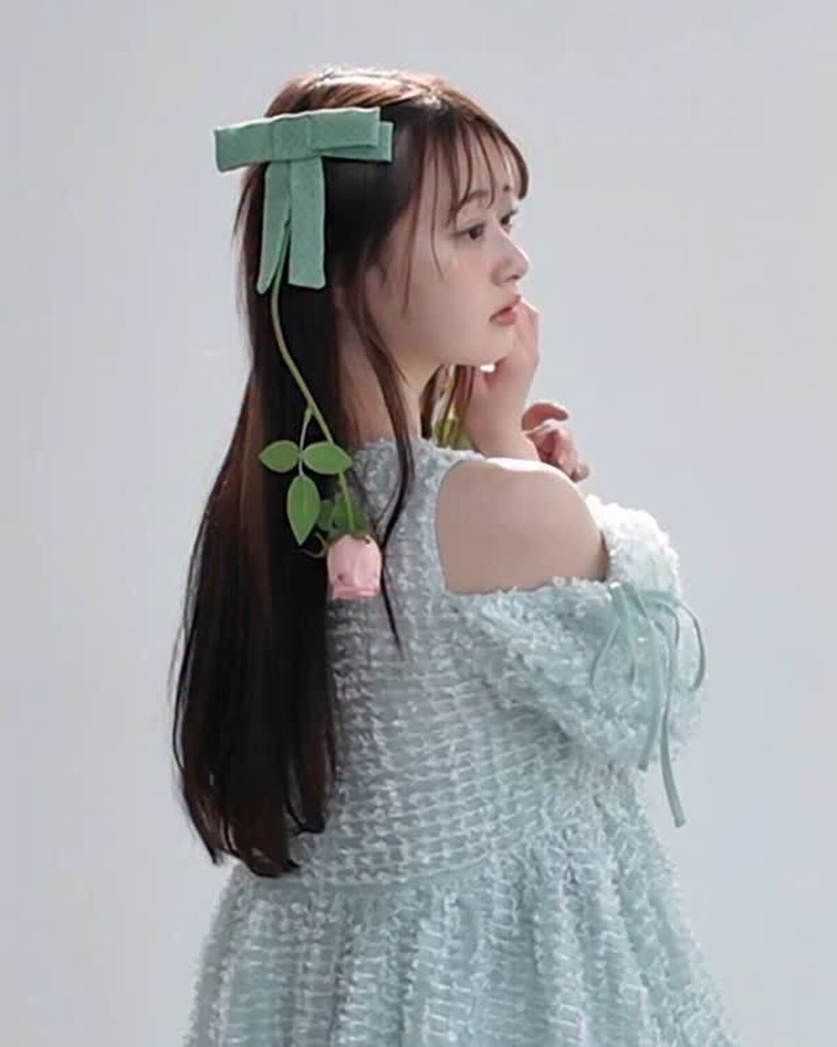 真夏のシャーベットメイク🧊🤍じゅわっとみずみずしいメロンをイメージしたメイクにゆななが挑戦👼🏻🍈#Seventeen #セブンティーン #ST夏号 #雑誌 #ファッション雑誌 #Seventeen夏号