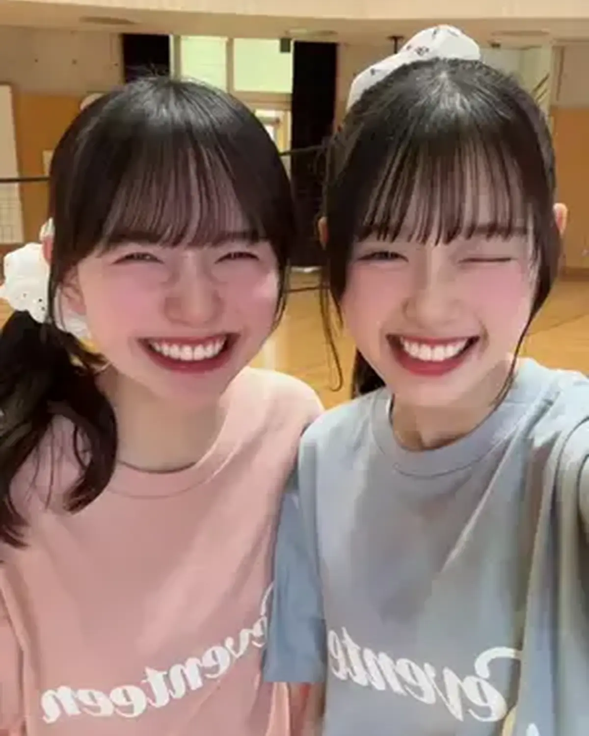 ウインクむずかしい🥹🥹 @河村ここあ @みんみ🐣🌙(宮迫翠月) #Seventeenモデル #Seventeen夏号 #宮迫翠月 #河村ここあ #可愛い女の子
