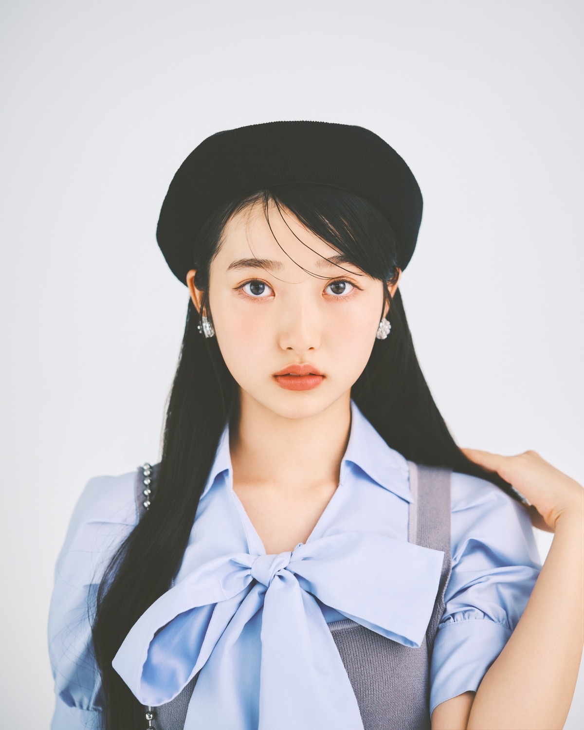 #ミスST2025 ファイナリスト　『姉㋲が選ぶ！ファッション撮影に挑戦！』👗✨No.８ #高尾日歌 （たかお・ひなた）👉「こなれプレッピー」に挑戦！プロフィール TOP から飛べる特設サイトで投票受