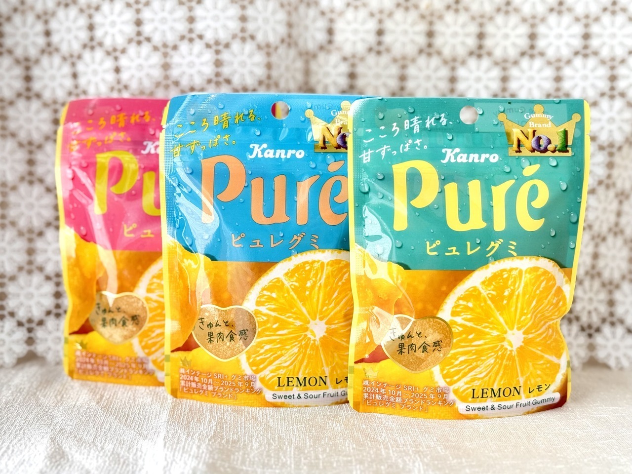 【人気グミをレビュー！】「ピュレグミ レモン」はどんなグミ？ 食感やカロリーを詳しく解説