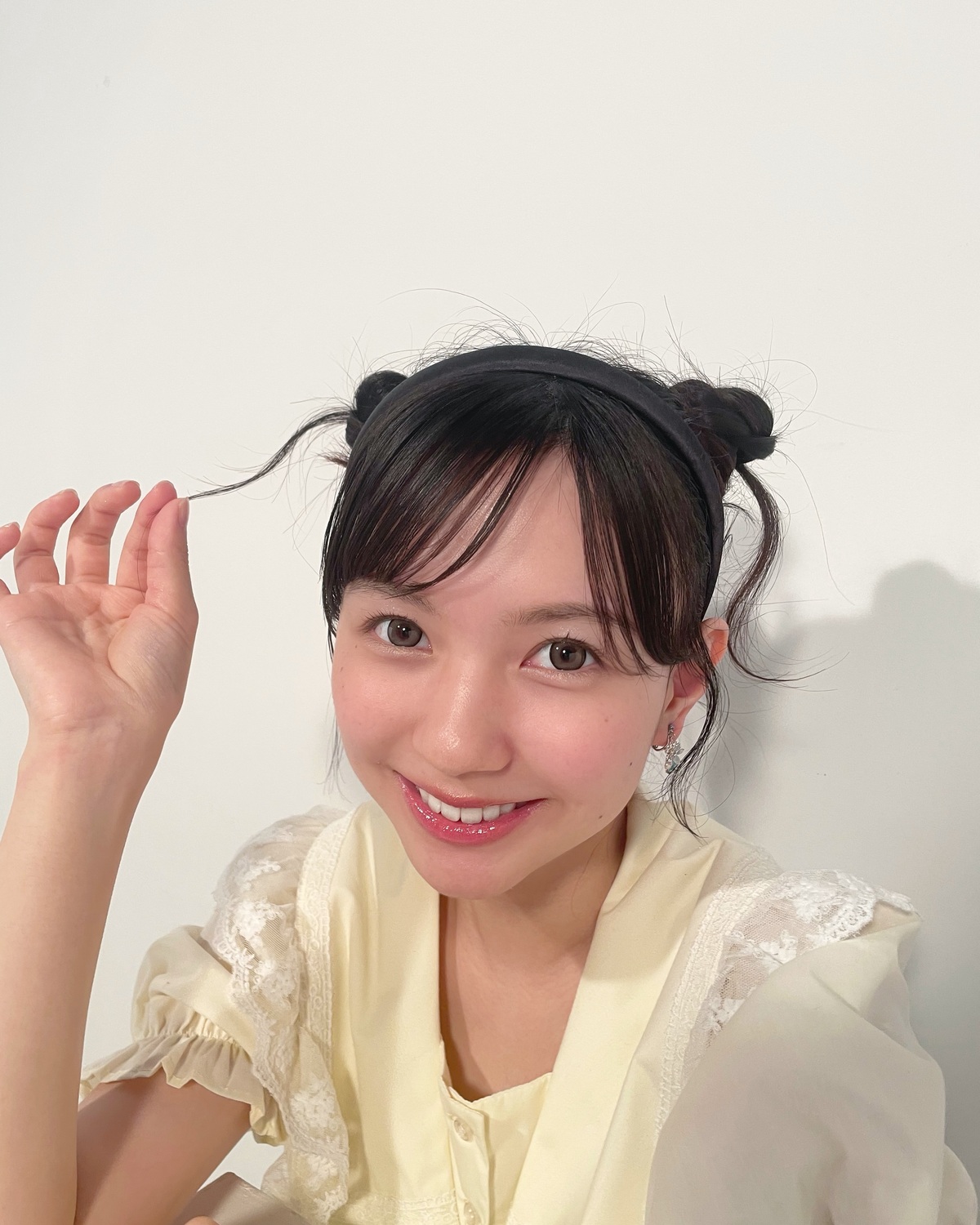 カラコンメイクで大人っぽさもギャルさもプラスしたここあ🪽普段はしないカラコンメイクにテンション上がってたここあ🤭友達に見せるんだ〜🎶と、ルンルンでこのままご帰宅されました🙂‍↕️💞⊹₊⟡⋆˚⊹————