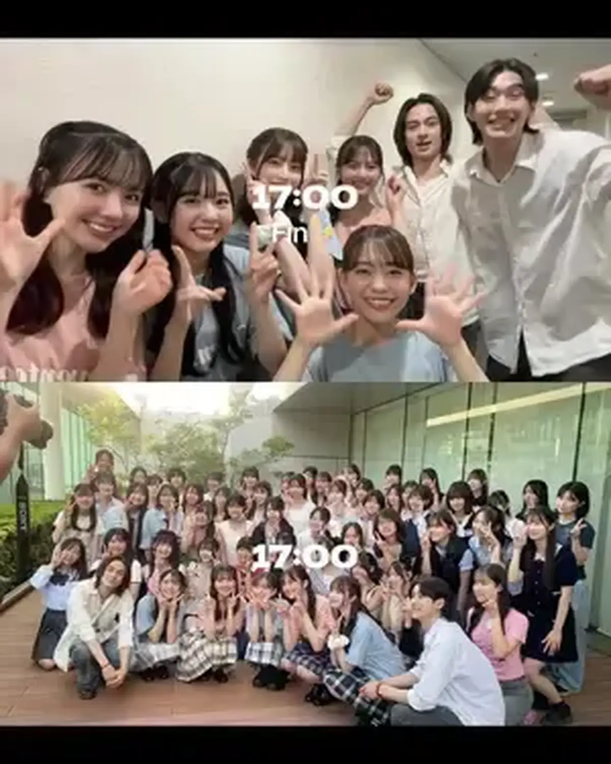 昨日開催したイベント #放課後Seventeen 💖夏休みの課外授業 -この夏、うちらのミライを見に行こう！編- の1日をsetlogでお届け🎥 上がSTモデル目線、下がスタッフ目線🥺✌🏻 イベントに