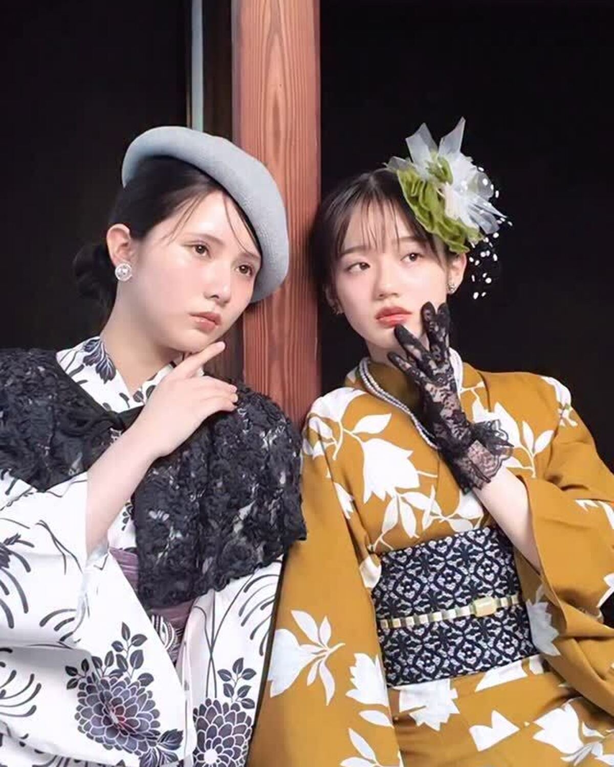 今年はどんな浴衣を着てお祭りに行く？👘🧡🖤モダンな浴衣もかわいいよね💐#Seventeen #セブンティーン #ファッション雑誌 #放課後セブンティーン jk #髙橋快空 #中島瑠菜 #オフショット 