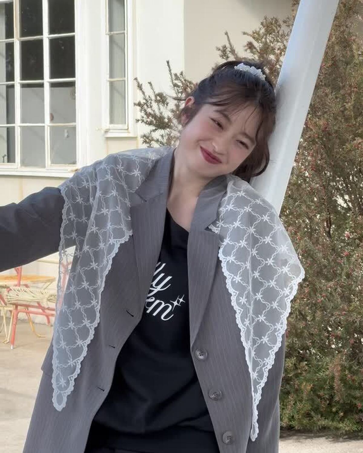 ハッピースマイル💫撮影中の杏也菜が可愛すぎた👼🏻🪽杏也菜が出演中の #今日好きになりました 卒業編2026 が今日ついに最終回😭✨気になる恋の行方は…？👀編集部もめちゃくちゃ気になってます！！！このあ