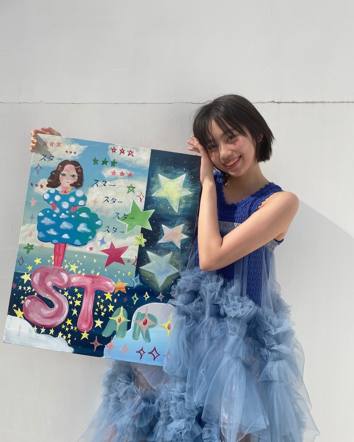 今日はみのちゃん卒業企画のオフショットをたっぷりと👸🏻🌟絵はST卒業制作として、一から書き上げてくれたよ🖼️みのちゃんの考えるSeventeenをイメージしてくれたんだって💫ST-Webで公開中のイン
