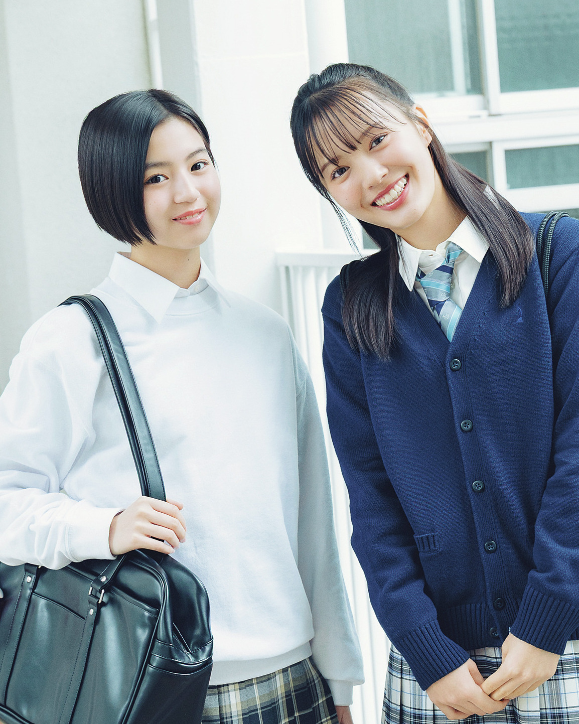 【学年別おすすめ制服コーデ】高1コーデのコツは、きちんと感とさわやかさ！