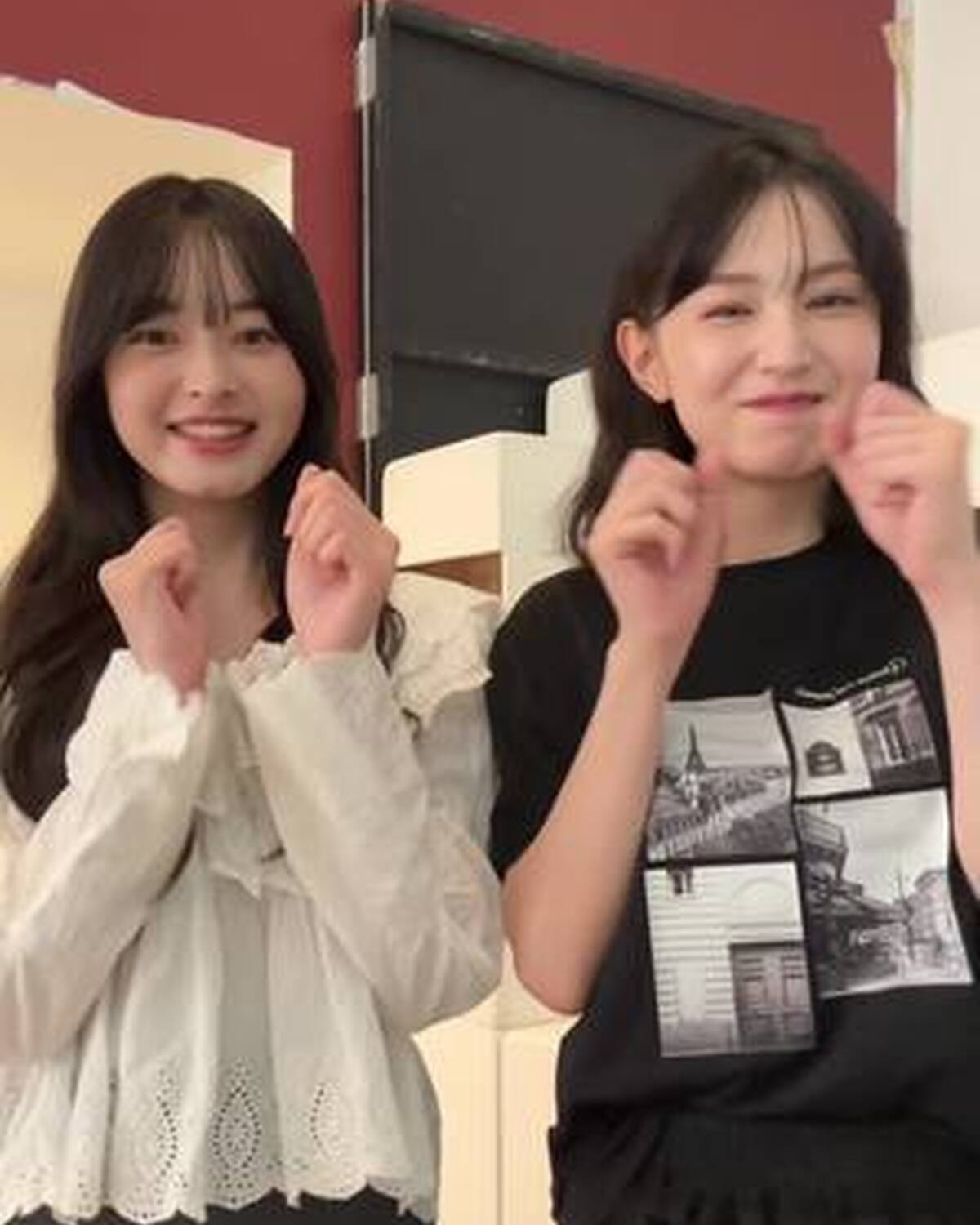 秋号が好評発売中ですが、冬号の撮影が始まっています。👀❄️📖 めりちゃん&もんちゃん👭🏻🤍🖤 #Seventeen#rseventeen子 #ジャルジャル #スターダスト　